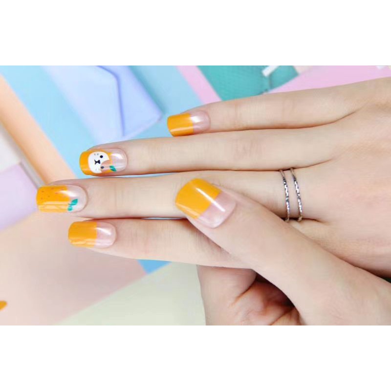 NailBox 073 SUMMER - {Sẵn Keo sau móng} - HỘP 30 MÓNG DÁN CAO CẤP GODDEED BỘ SƯU TẬP MÓNG DÁN CAO CẤP