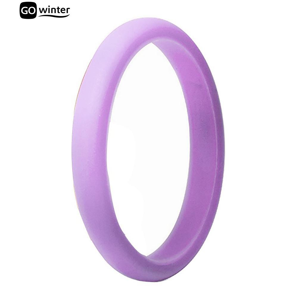 1pc Unisex Fitness Silicone Ring Band Wedding Couple Gift