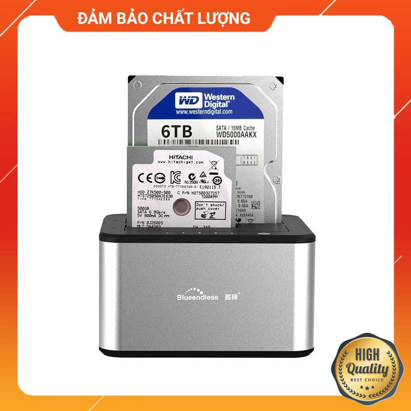 DOCK HDD BLUEENDLESS HD07A Sata 2.5”+3.5” USB 3.0