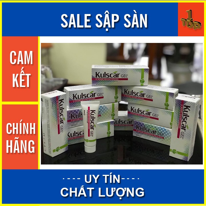 Kulscar Gel - Hỗ Trợ Điều Trị Vết Thương Hở & Hạn Chế Hình Thành Sẹo