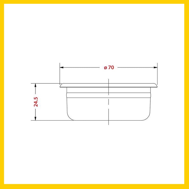 Giỏ Lọc IMS | IMS 58mm FILTER BASKET - B702TCh24E; B702TCh26E; B702TCH24.5M