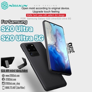 ỐP LƯNG SAMSUNG GALAXY S20 ULTRA - S20 ULTRA 5G NILLKIN NHỰA CỨNG CHÍNH HÃNG [NEW SALEOFF]
