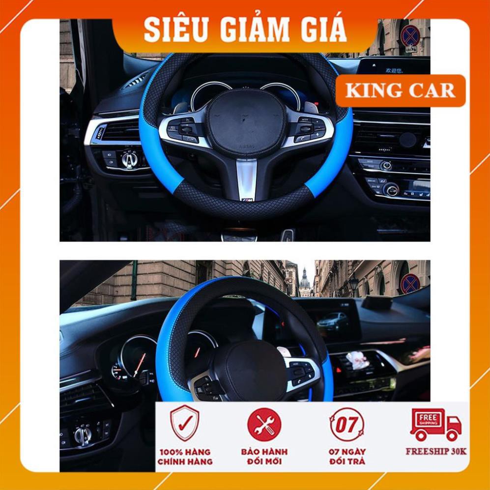 Bọc vô lăng ô tô, bọc vô lăng da cao cấp mẫu mới- kèm ảnh thật feedback - Shop KingCar