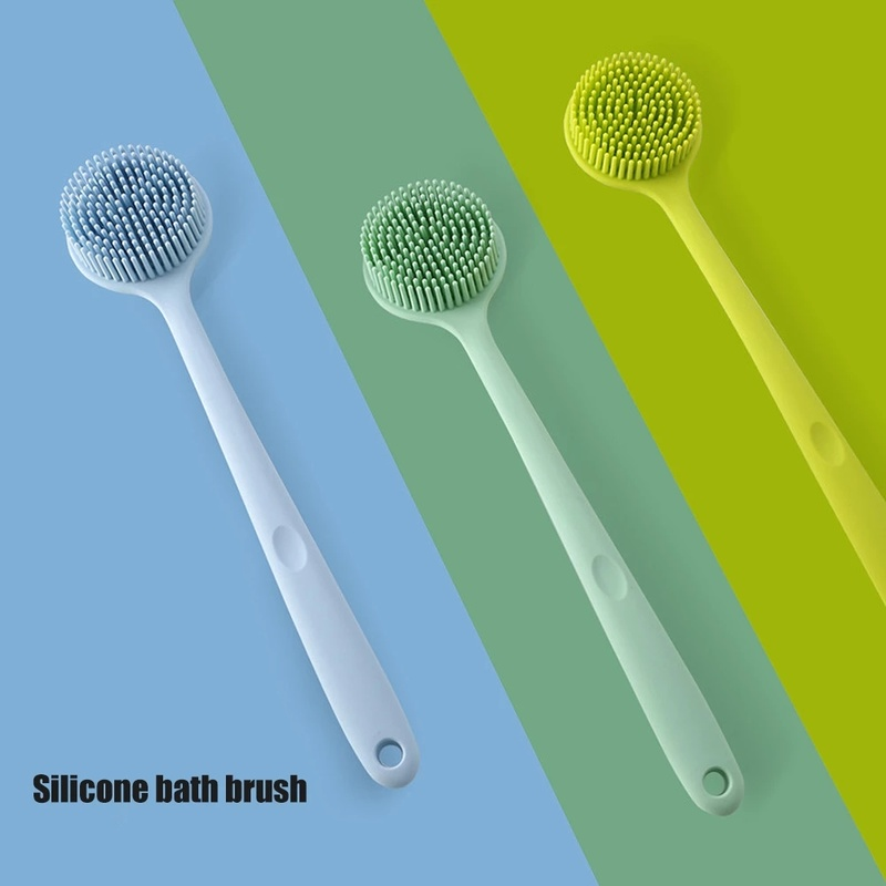 Bàn chải tắm bằng silicon mềm có thể tái sử dụng