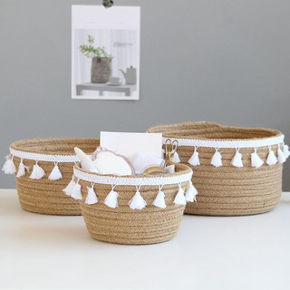 Giỏ Dây Thừng Đựng Đồ Tiện Lợi