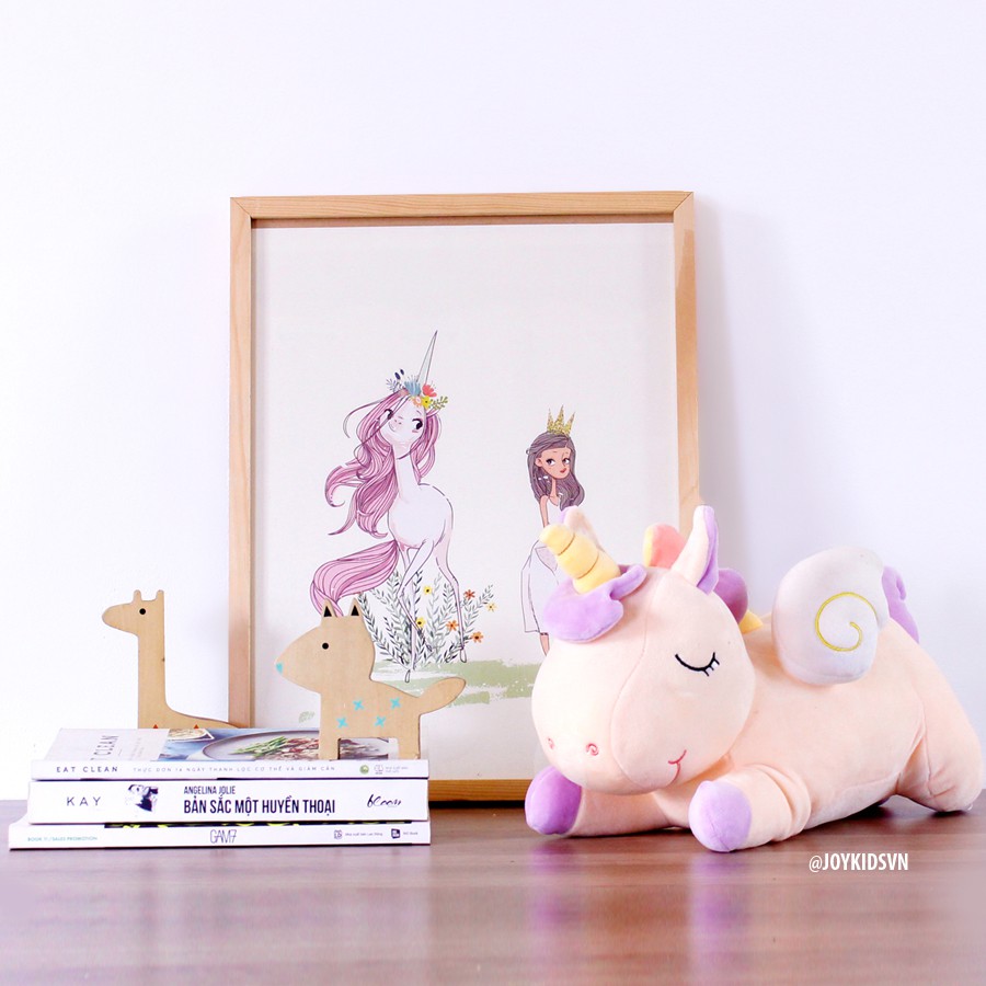 Gấu bông cho bé |Kỳ Lân Nhồi Bông W40 - Stuffed Unicorn