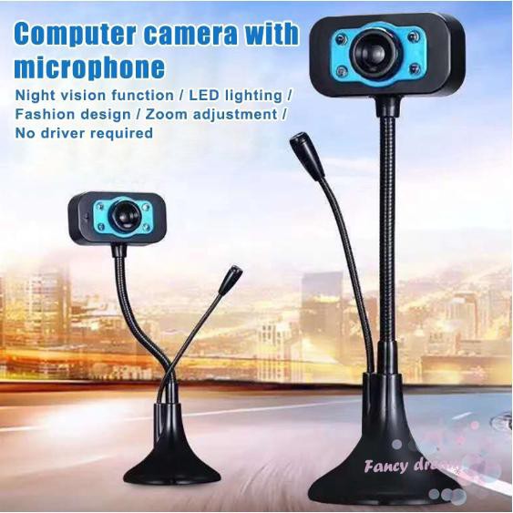 [VÔ ĐỊCH GIÁ] Webcam 720P HD webcam tai chuột siêu net, học trực tuyến , BH 12 tháng!!!