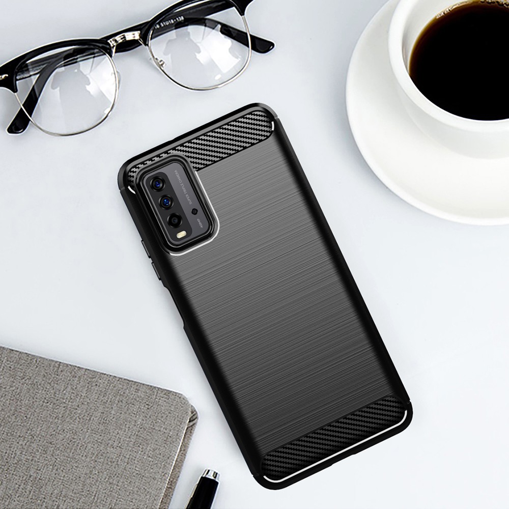 𝐅𝐑𝐄𝐄𝐒𝐇𝐈𝐏 𝟓𝟎𝐊_Ốp lưng Xiaomi Redmi 9T Note 9 4G Ốp dẻo Cacbon phay xước chống sốc chống vân tay