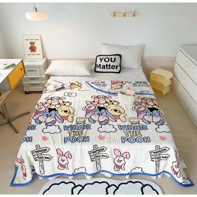 Chăn tuyết Disney trẻ em M5x2m SHOP vũ thị thơm