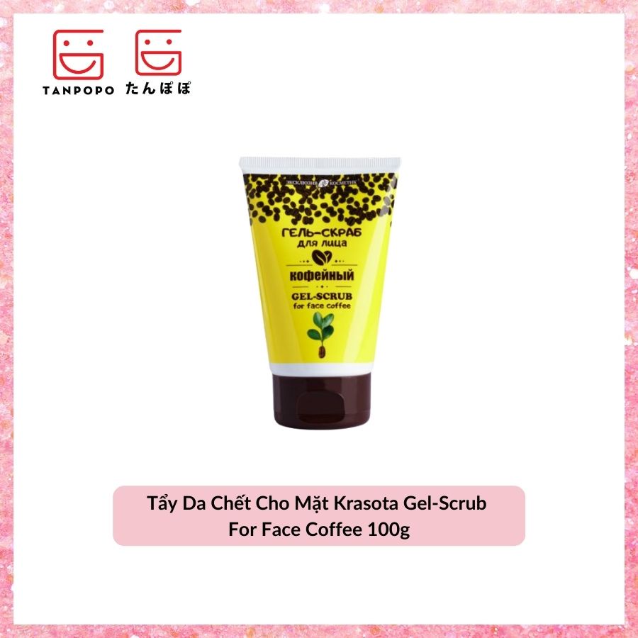 [Chính hãng] Tẩy Da Chết Cho Mặt Krasota Gel-Scrub For Face Coffee 100g