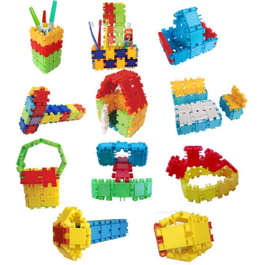 Đồ Chơi Xếp Hình Antona 40 Chi Tiết Bằng Nhựa An Toàn Cho Bé Lắp Ghép