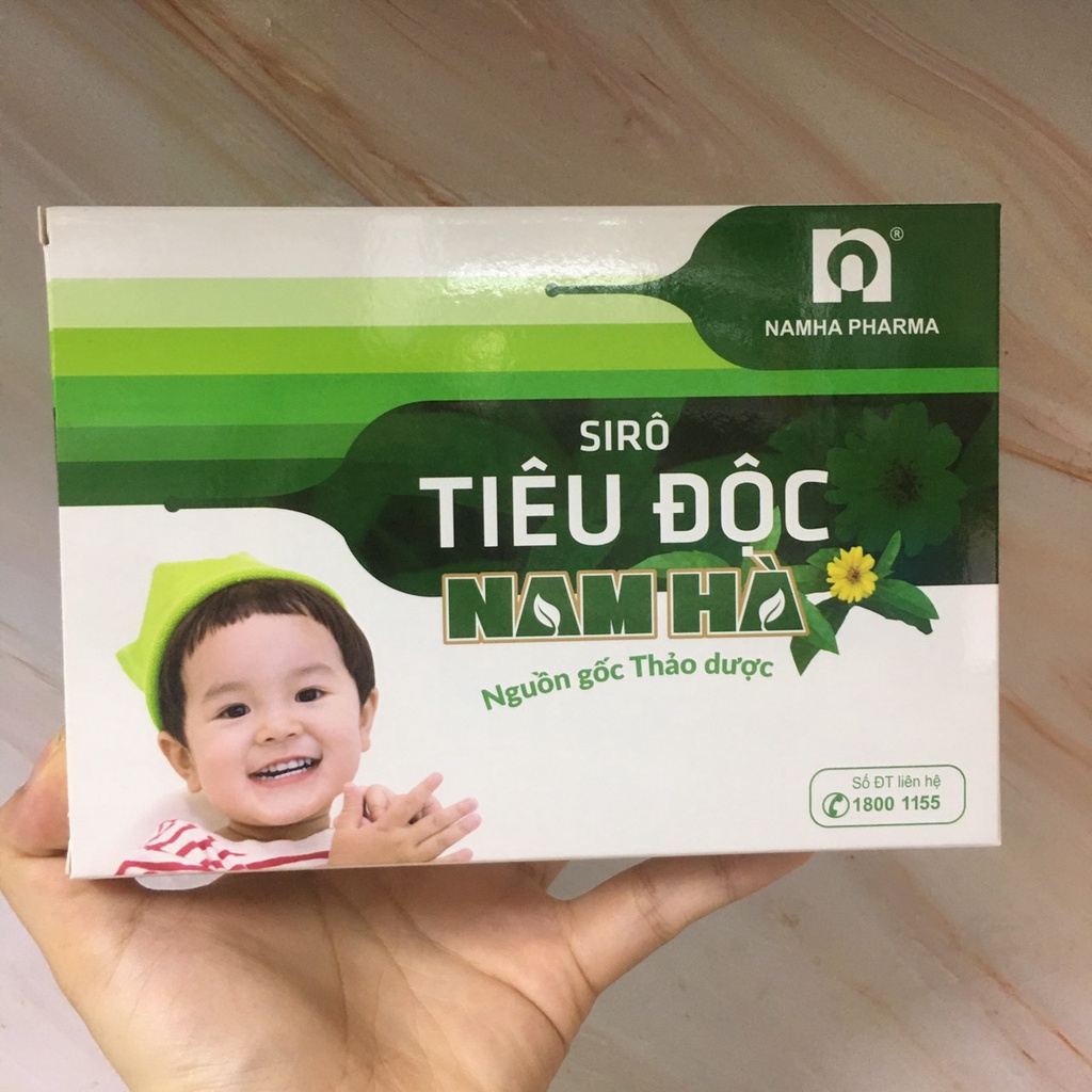 Tiêu độc Nam Hà - Hộp 20 ống -Giải Nhiệt Độc, Tiêu Viêm