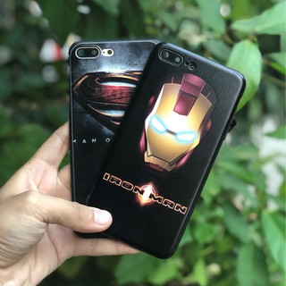 ỐP LƯNG SILICON 4D SIÊU ANH HÙNG MARVEL cho IPHONE