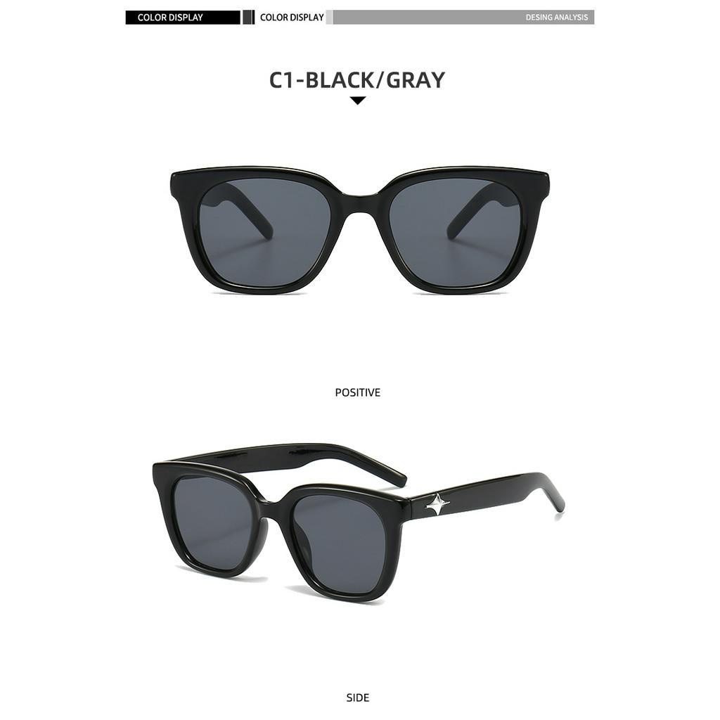 Kính Mát Gọng Vuông Lớn Mẫu Mới 2023 Phong Cách Âu Mỹ