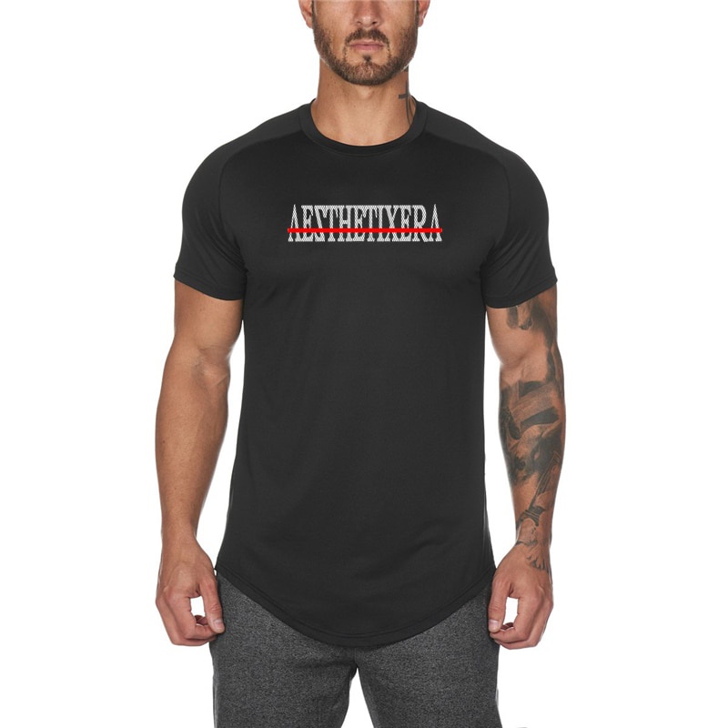 Áo Thun Thể Thao Ngắn Tay Thời Trang Dành Cho Nam