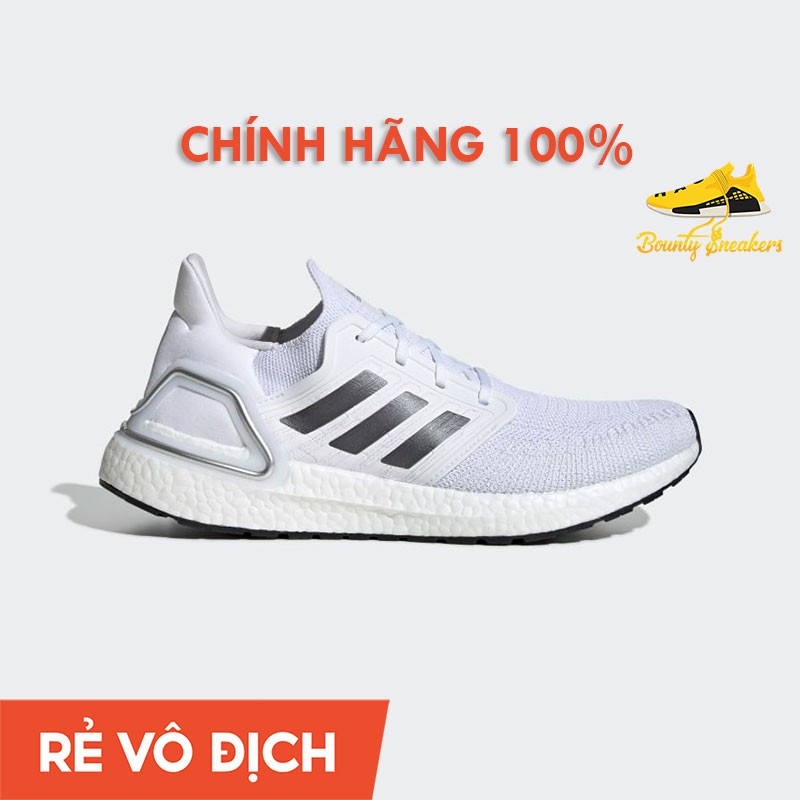 Giày Adidas Ultra Boost 20 sneaker thể thao nam trắng EG0783 - Hàng Chính Hãng - Bounty Sneakers