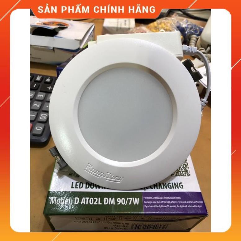 Đèn LED âm trần Downlight Rạng Đông D90/7W đổi màu