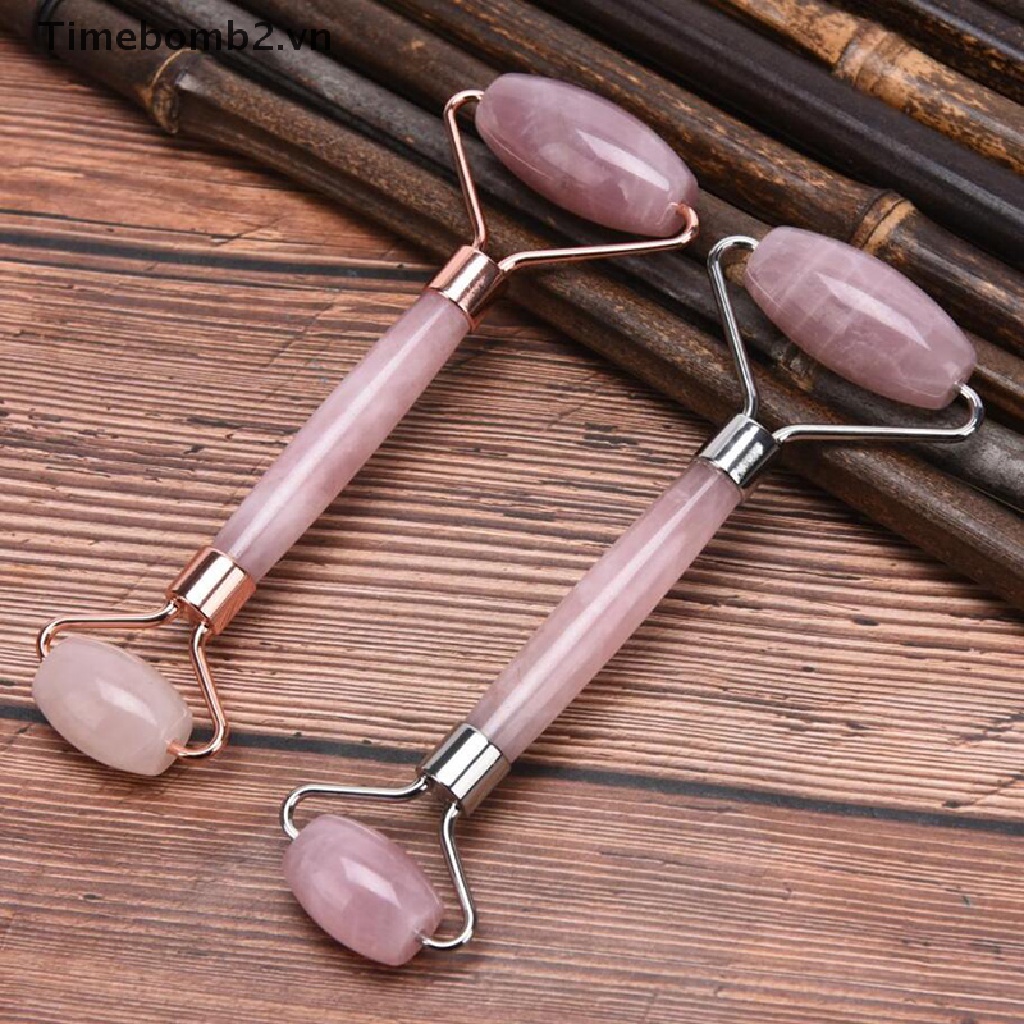 (Hàng Mới Về) Cây Lăn Mát Xa Mặt Và Cổ Bằng Ngọc Bích