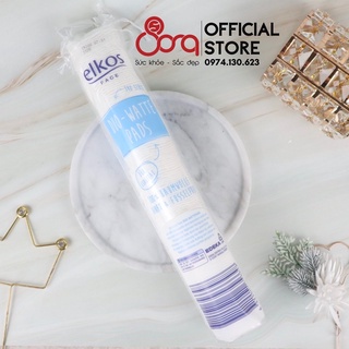 Bông tẩy trang cotton Elkos 140 miếng của Đức.