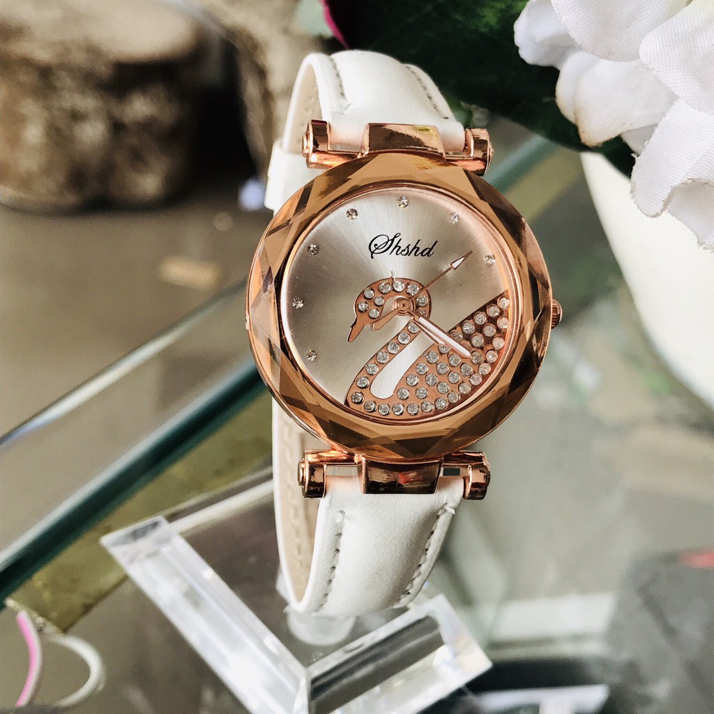 (Giá sỉ)Đồng hồ thời trang nữ SHSHD dây da nhung S1Q | BigBuy360 - bigbuy360.vn