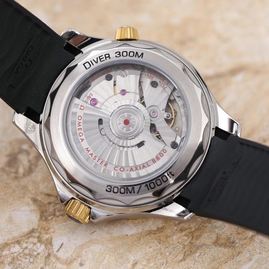 Đồng Hồ Nam OMG SEAMASTER 007, Máy Cơ Automatic TS, Chống Nước 300m Size 42mm [Bảo Hành 18 Tháng - 1 Đổi 1 Trong 15 Ngày