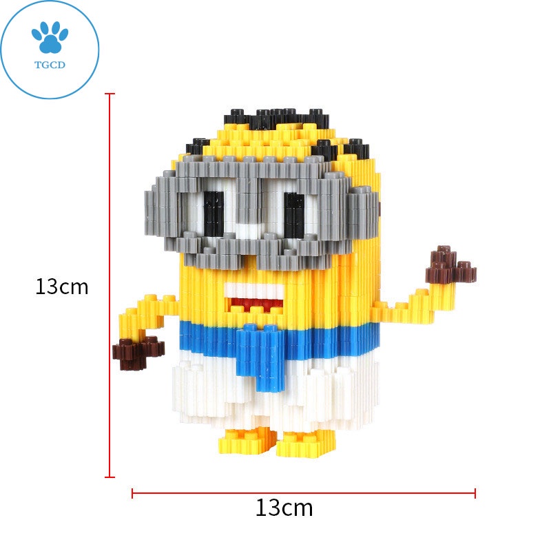 Đồ chơi Lắp ráp người chuối  ghép hình 3D mô hình