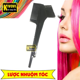Lược Nhuộm Tóc Màu Đen Hai Đầu - Lược Nhuộm Tẩy Màu Tóc - Kivovi