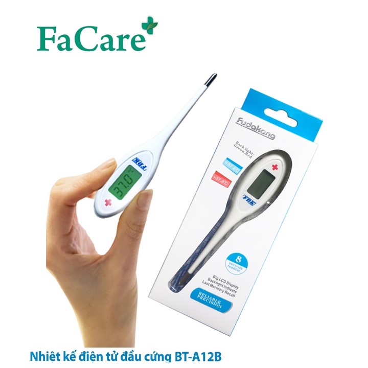 Nhiệt kế điện tử đầu cứng FDK BT-A12B - Sử dụng công nghệ CẢM BIẾN CHẠM 8s là có kết quả