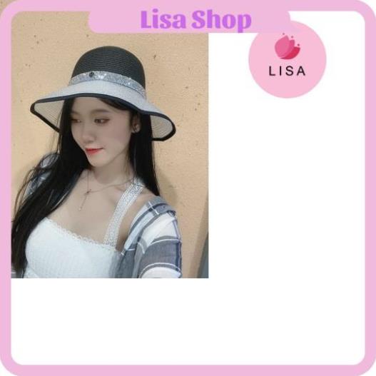[HÀNG CAO CẤP- ẢNH THẬT] Mũ Cói Chữ M, Nón Cói Che Nắng Chất Liệu Cói Cao Cấp Thoáng Mát Lisa, M1