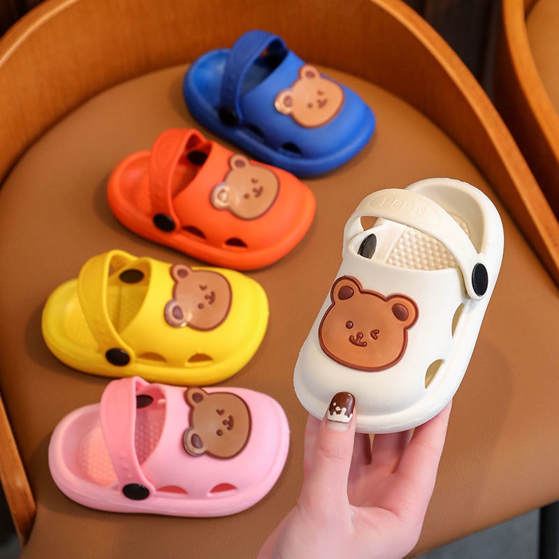 Dép Sandal Chống Trượt Họa Tiết Hoạt Hình Thời Trang Mùa Hè Cho Bé