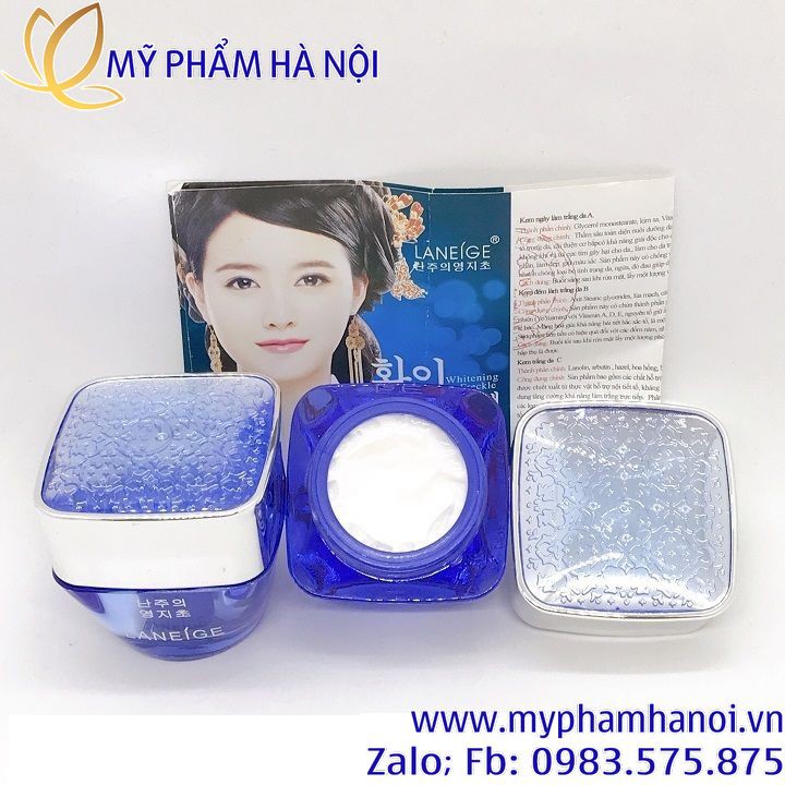 Bộ mỹ phẩm Laneige Xanh 5in1