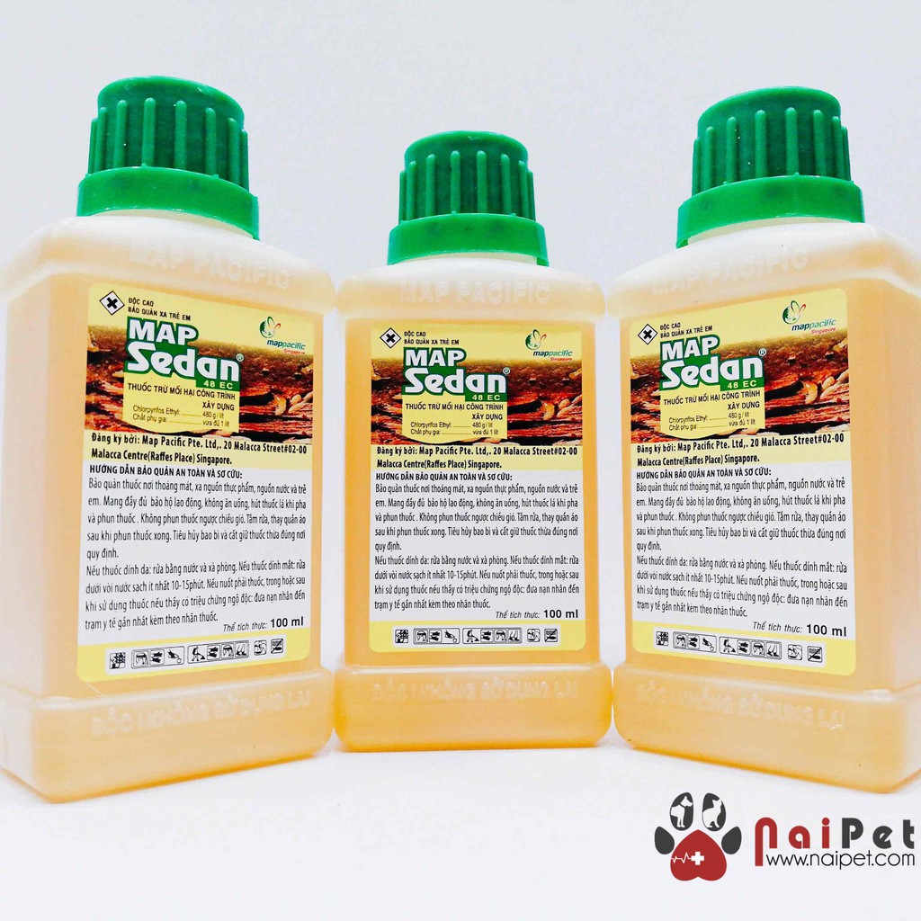 Dung Dịch Diệt Mối Trừ Mối MAP SEDAN 48 EC 100ml