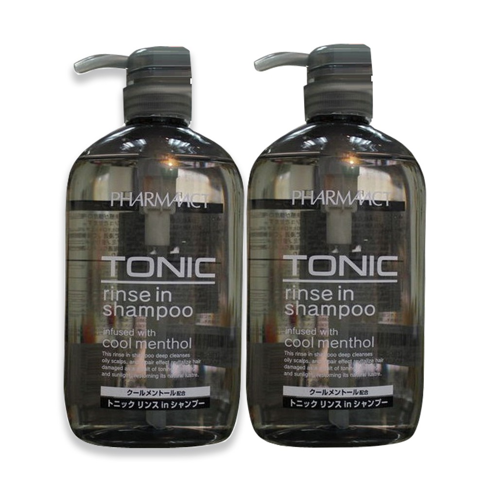 Dầu gội xả 2 trong 1 cho nam tóc gàu Tonic Rinse In Pharmaact Nhật Bản (600ml)