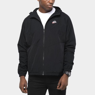 ÁO KHOÁC NIKE HERITAGE WINDRUNNER  - ĐEN