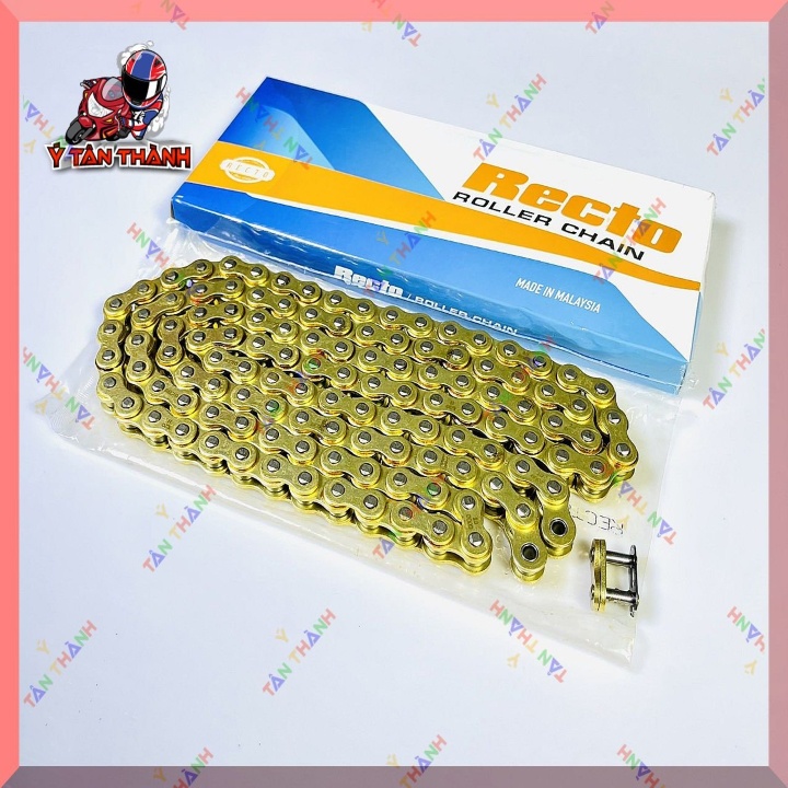 Sên vàng recto 520 cho xe moto
