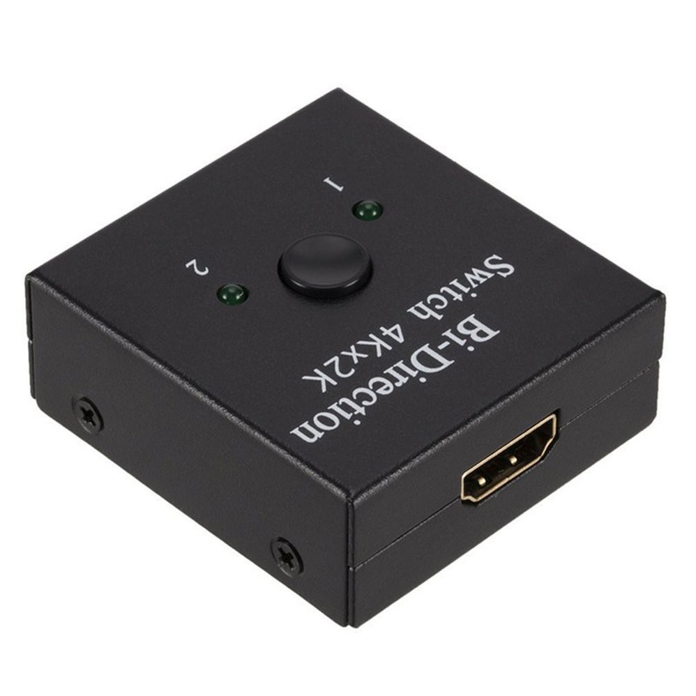 HDMI Switch 2 in 1 out HDMI Splitter 1x2/2x1 Adapter out Converter for TV Box 1 Input 2 Output HUB Repeater Amplifier