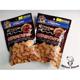 Bánh quy trứng 100g, bánh thưởng cho thú cưng DoggyMan [THỨC ĂN CHÓ] (82113)