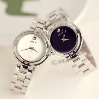 Đồng hồ Wilon nữ dây thép mặt tròn thời trang