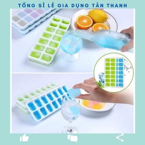 Khay trữ đông thức ăn cho bé có nắp đậy an toàn