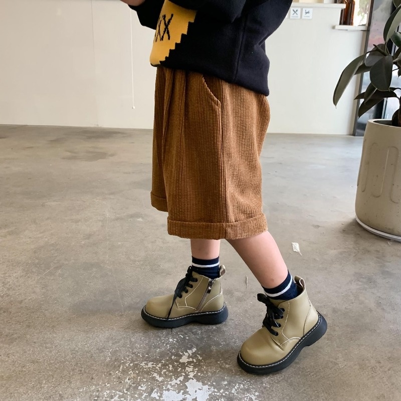 Quần Short Nhung Thiết Kế Mới Thời Trang Mùa Thu Theo Phong Cách Hàn Quốc Dành Cho Bé Gái