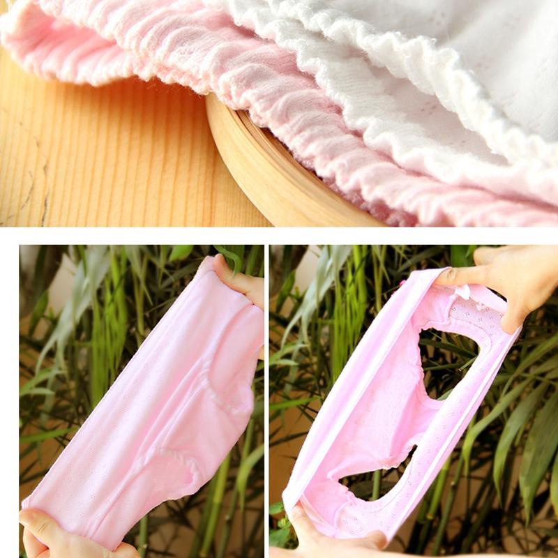 Quần lót cotton đính nơ cho bé gái sơ sinh 0-2 tuổi