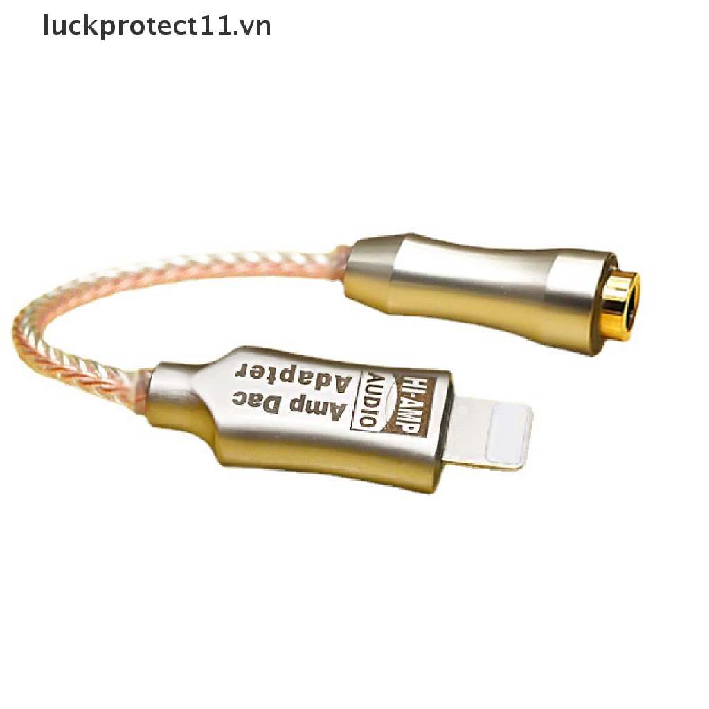 * 3c & Mới * Bộ Giải Mã Âm Thanh Hifi Kỹ Thuật Số Từ Lightning Sang 3.5mm DAC