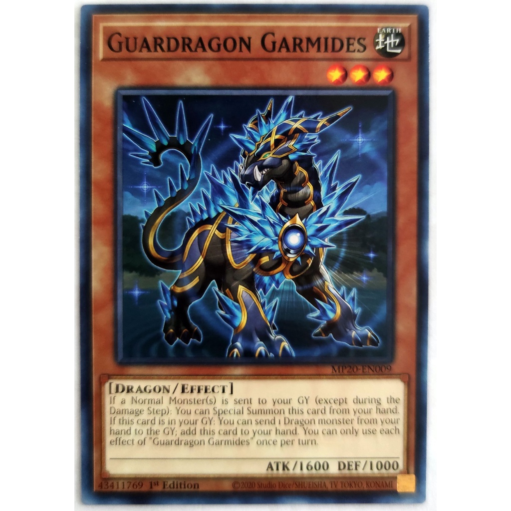 [Thẻ Yugioh] Guardragon Garmides |EN| Common