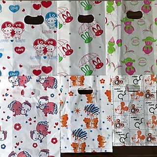 1kg túi hột xoài in hình dễ thương đựng mỹ phẩm, phụ kiện điện thoại