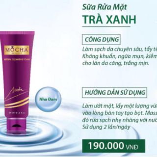 Sữa rữa mặt tinh chất trà xanh
