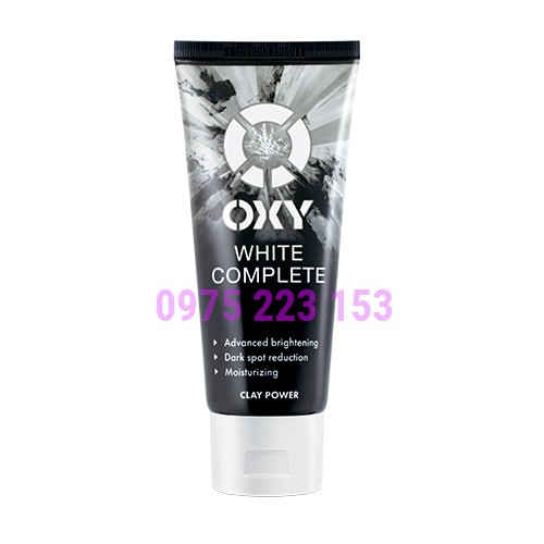 Kem rửa mặt Tút Sáng Da Cực Mịn Oxy White Complete 100g - Trắng