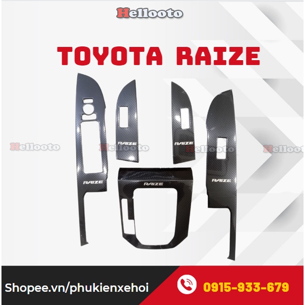 Phụ kiện Ô Tô Toyota Raize 2021 2022 Mới Nhất, Đầy Đủ Nhất