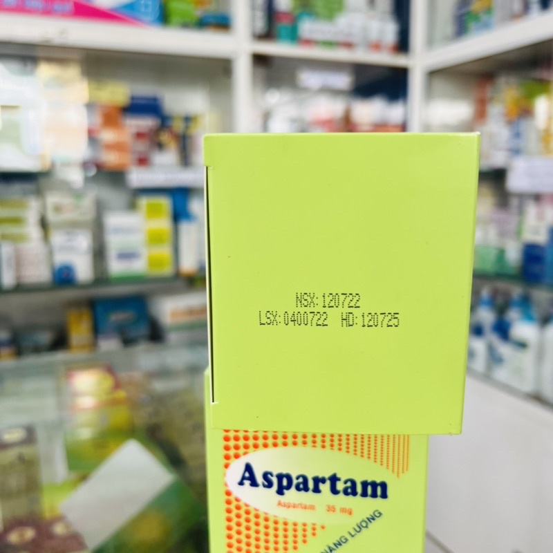 ✅[CHÍNH HÃNG] Aspartam (hộp 50 gói) đường ăn kiêng dành cho người tiểu đường, béo phì Pharmedic