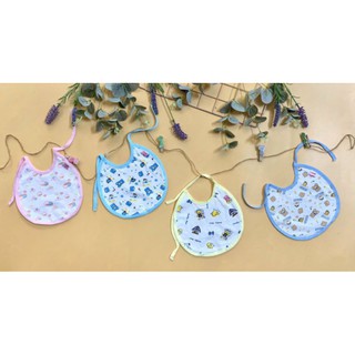 Yếm cotton 2 mặt cho bé. Yếm buộc dây