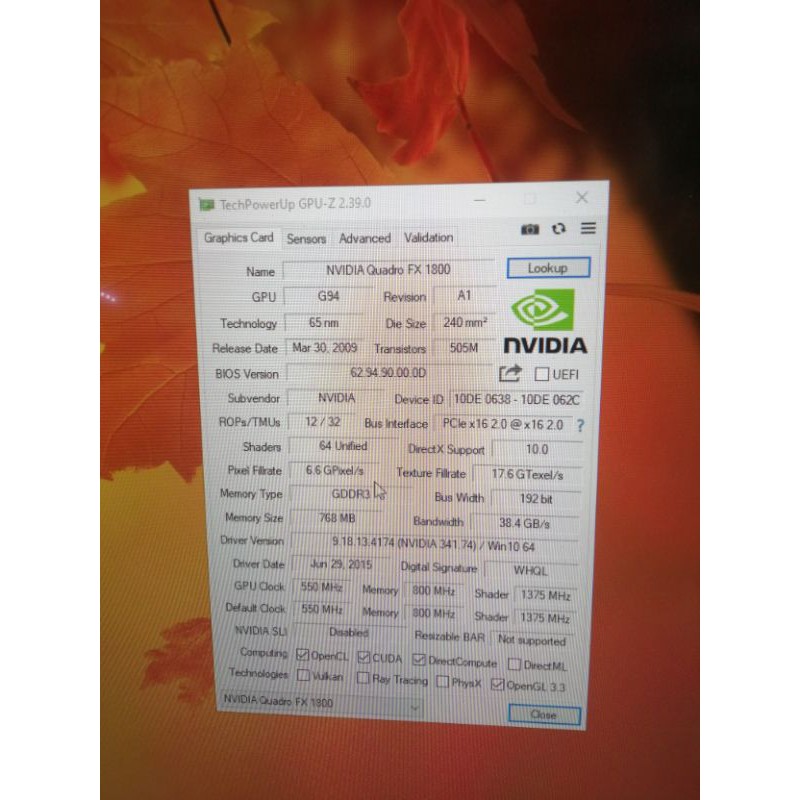 Vga quadro fx1800 | BigBuy360 - bigbuy360.vn